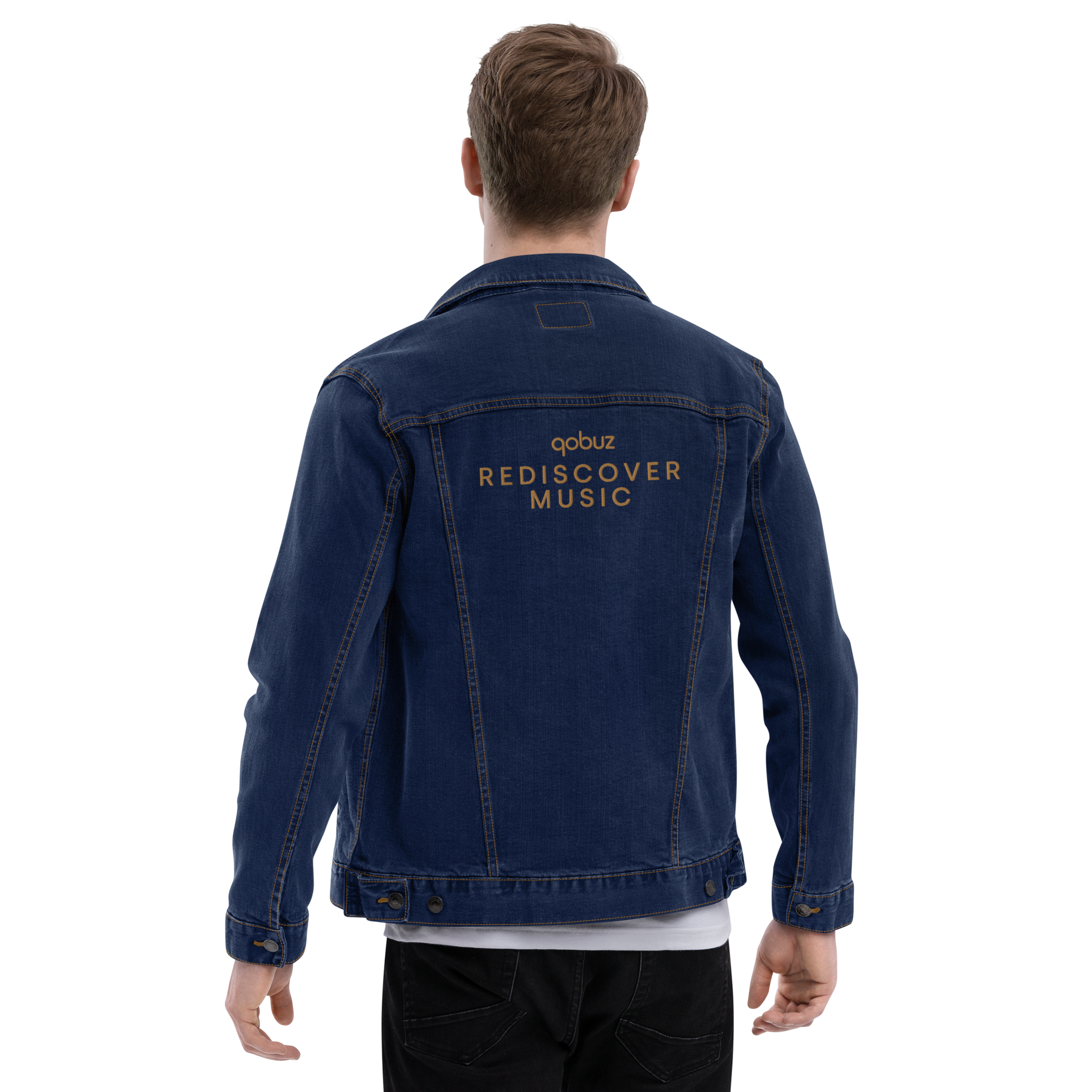 BLACKBLONDのBBD Vintage Clash Hooded Denim Zip-Up Jacket 블랙블론드 BLACKBLOND - BBD Vintage Clash Hood Denim Zip-up