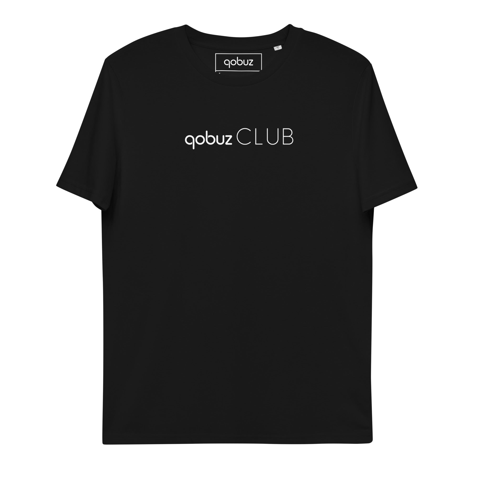 T-shirt Qobuz Club unisexe en coton bio