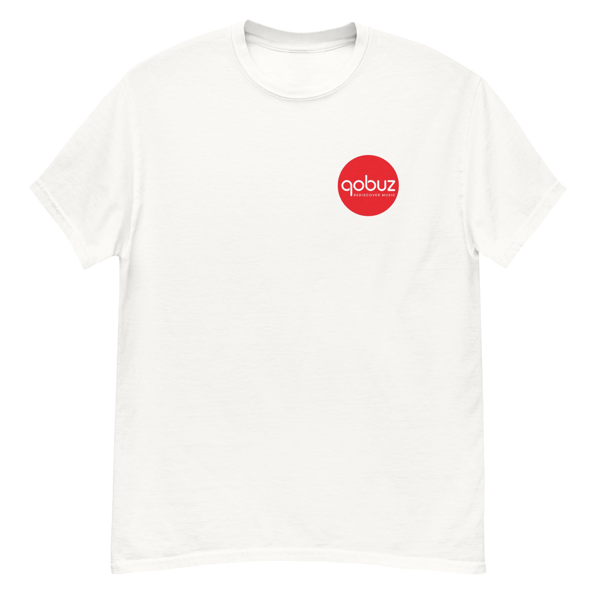 Qobuz Classic Logo Tee – Red Circle – Japan Edition – Qobuz